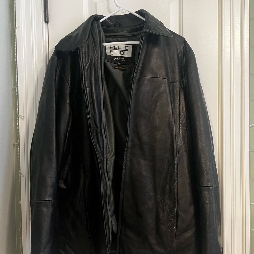 Pelle Studio Black Lightweight Leather Jacket